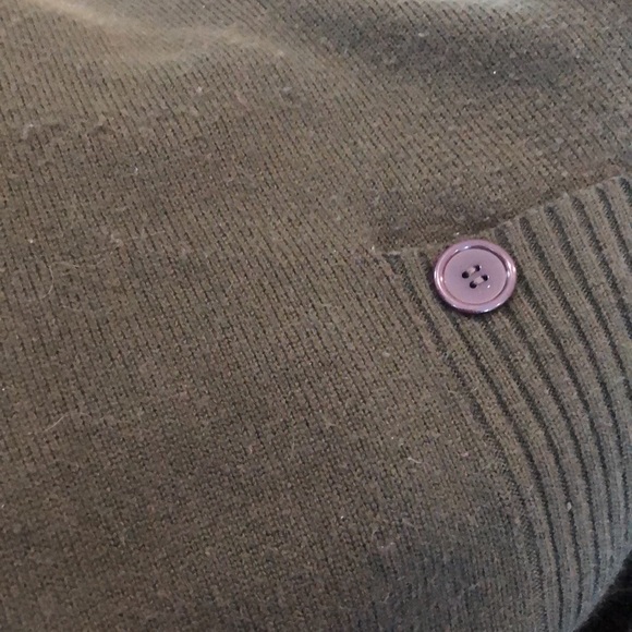 London Times Dark Green Sweater Dress - Picture 9 of 9